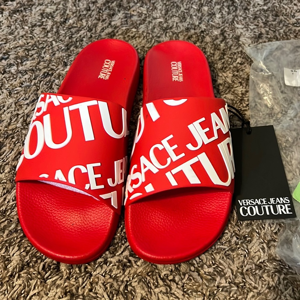 VERSACE JEANS COUTURE SLIDES